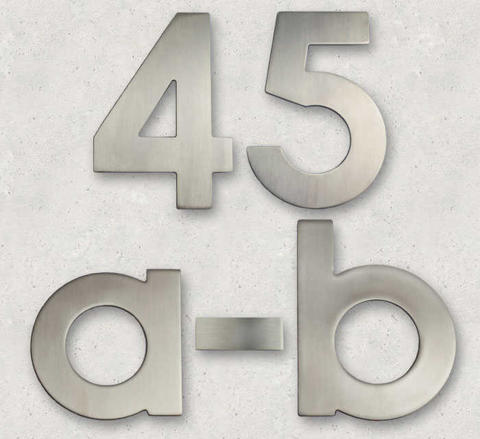 Hausnummern extragroß