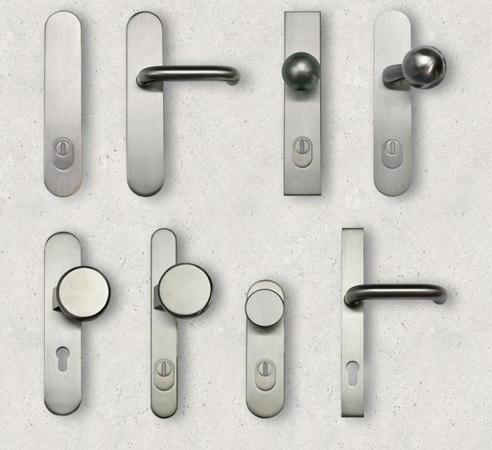 Edelstahl-Sicherheitsgarnituren