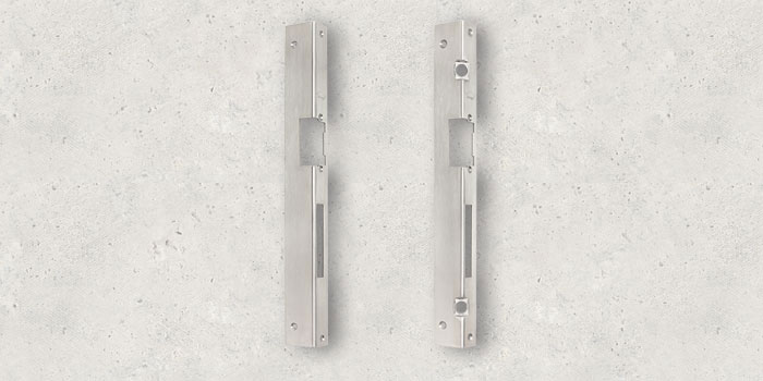 Sicherheitswinkel-Schließbleche für Türöffner