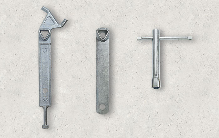 Dreikant-Pfostenschlüssel